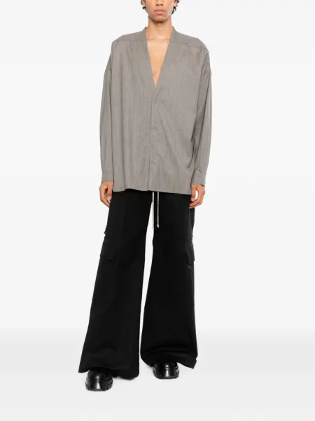 Lung cămașă Rick Owens gri