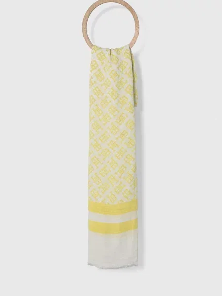 Tommy Hilfiger Szalik Beach Summer Mono Scarf żółty