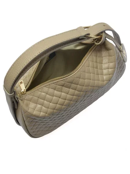 Geantă shopper Anna Luchini bej