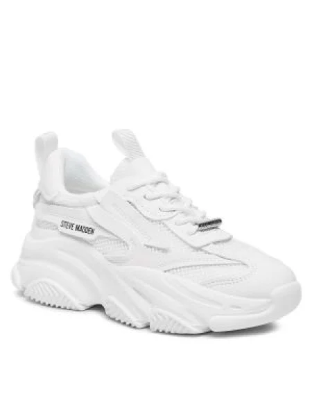 Laisvalaikio batai Steve Madden Possession-E Sneaker White balta
