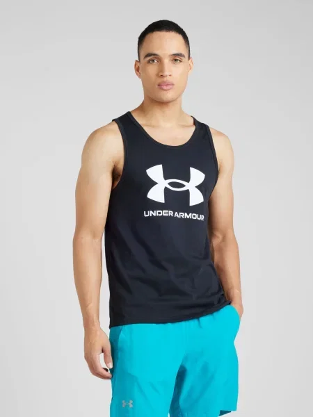Tricou Under Armour cu autograf negru