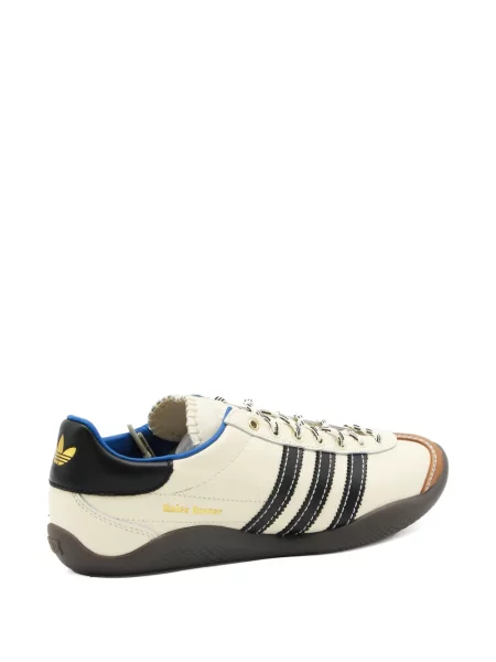 Geacă Adidas cu broderie cu model piele de șarpe maro