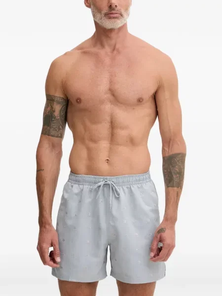 Slip de baie Nike maro