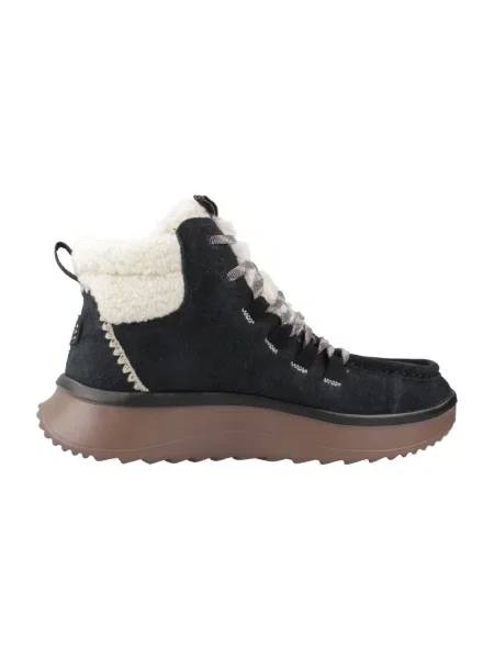 Pantofi Heydude din piele de căprioară negru