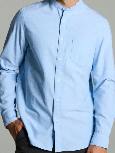 Sinsay koszula regular fit niebieski