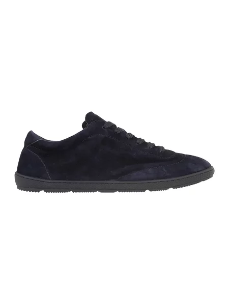 Lekkie sneakersy Brunello Cucinelli zamszowe niebieskie