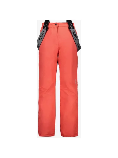 CMP Salopette Twill Ski długie spodnie jasnopomarańczowe dla dzieci 2 pomarańczowe