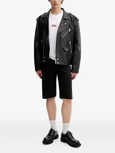 S ovratnikom majica s kapuljačom Levi's® s vezom s okruglim izrezom plava