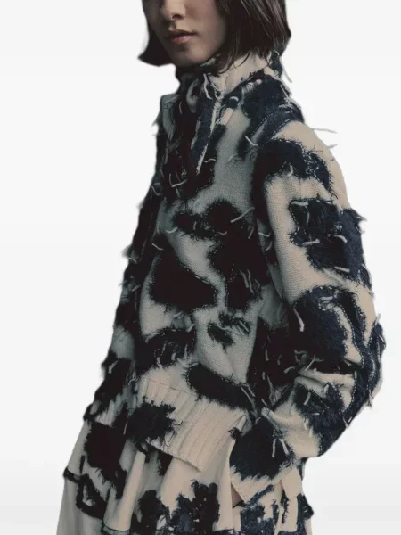 Pulover Erdem cu model floral