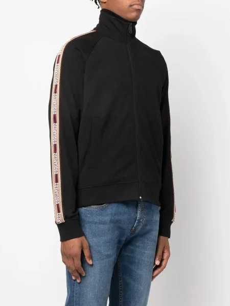 Mikina Dsquared2 s výšivkou černá