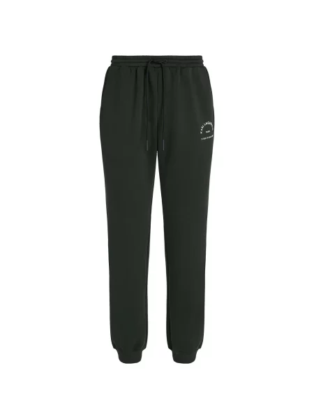 Karl Lagerfeld Pantaloni Rue St-Guillaume verde închis alb