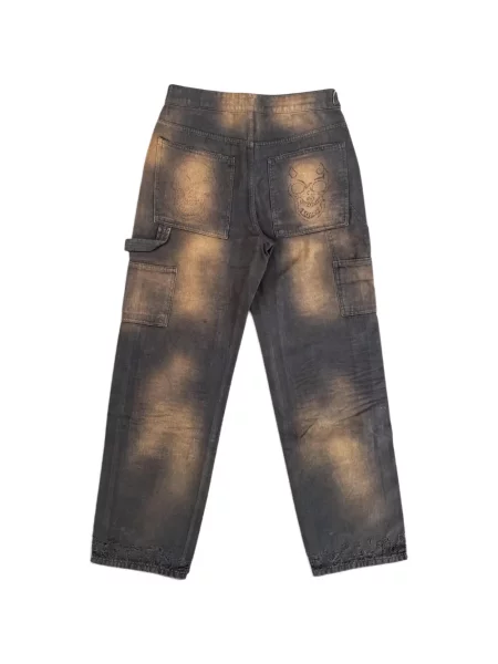 Pantaloni Thug Club maro