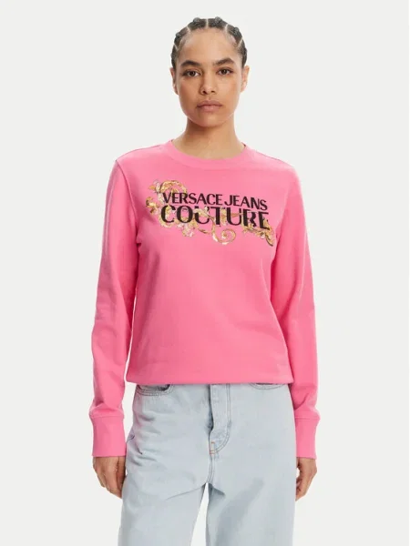Versace Jeans Couture Pulóver rózsaszín
