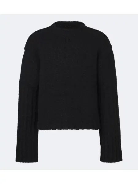 Pulover Rick Owens de mătase negru