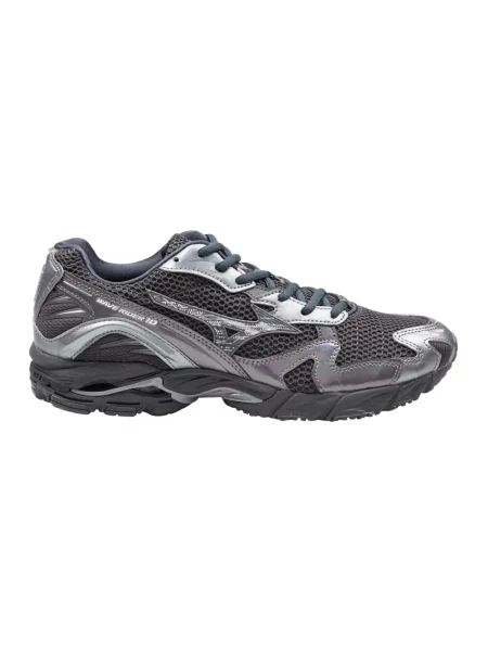 Sneakersy Mizuno skórzane czarne