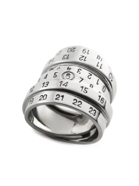 Inel Mm6 Maison Margiela argintiu