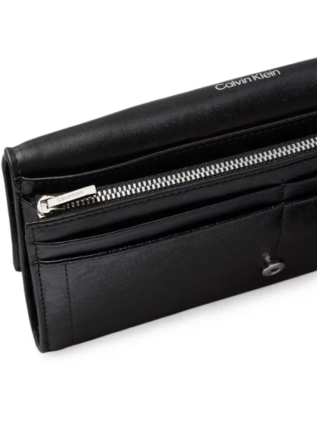 Portofel Calvin Klein cu autograf negru