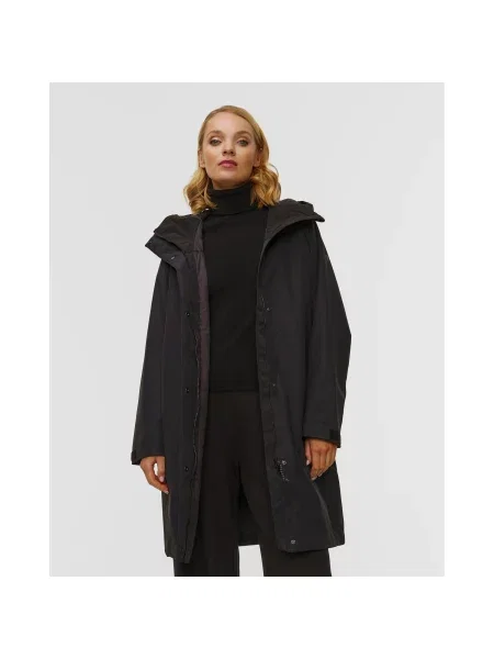 Peak Performance Parka Treeline Hipe® schwarz czarna