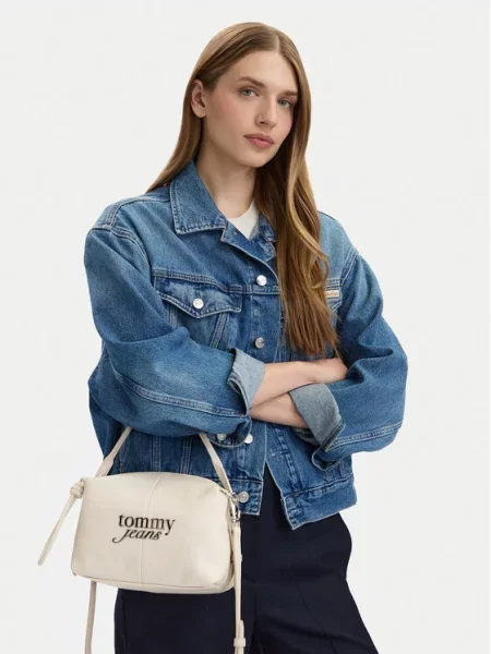 Tommy Jeans crossbody kabelka dámska béžová