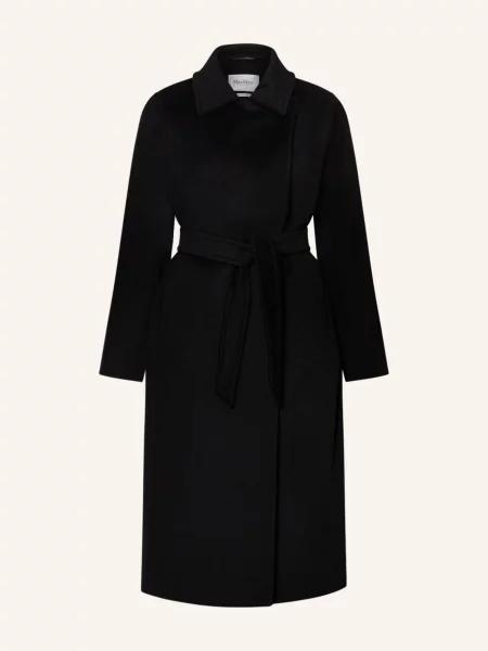 Max Mara Kašmírový Kabát Manuela černá