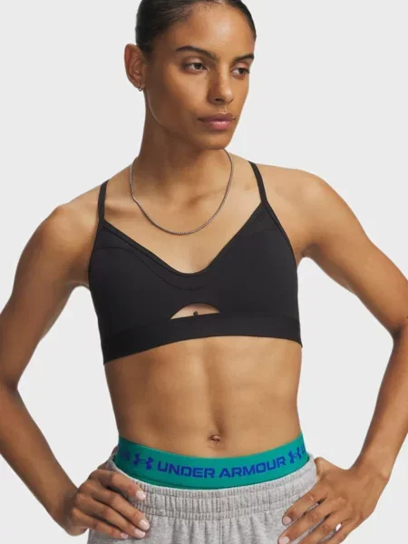 Топ Under Armour с ремешками черный