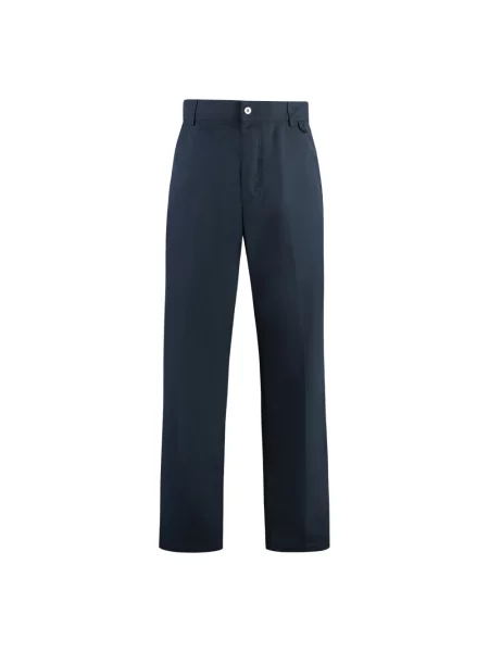 Spodnie cargo Bottega Veneta niebieskie