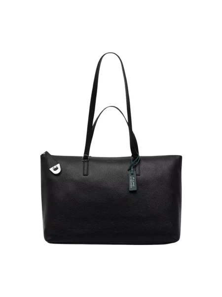 Coccinelle torebka shopper skórzana czarna