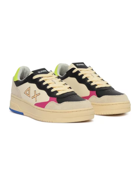 Sneakersy Sun68 białe