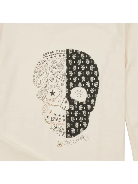 Tricou copii Ikks alb