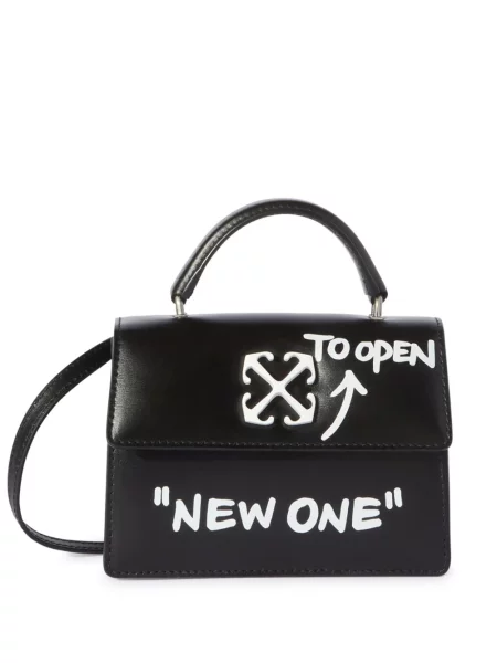 Geantă shopper copii Off-white alb