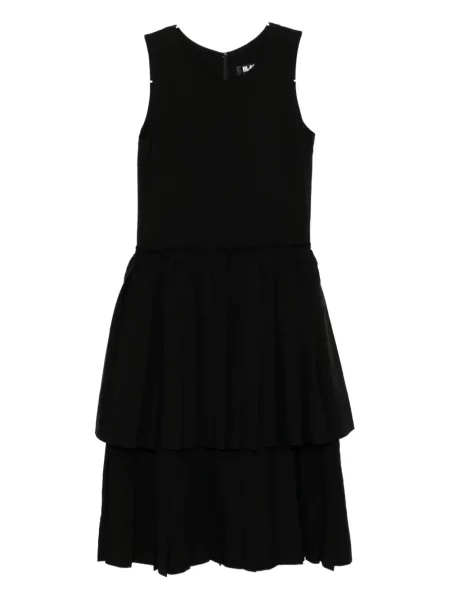 Rochie fără mâneci Black Comme Des Garçons fără mâneci de costum negru