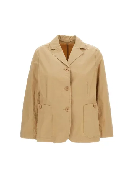 Marynarka Casey Casey jednorzędowa beżowa