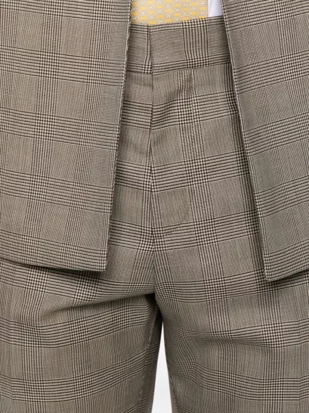 Costum Boss în carouri de costum