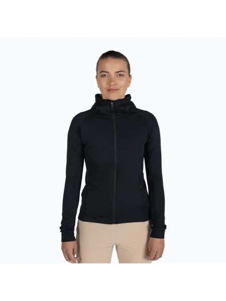 Bluză pentru femei Rossignol Mid Layer Thin Full Zip black negru