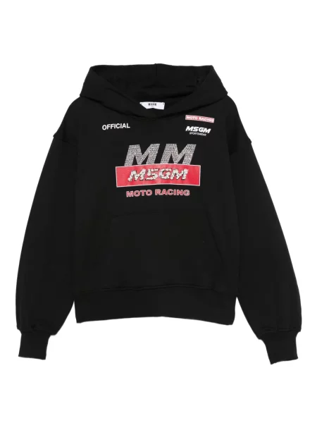 Bluza z kapturem dziecięca Msgm czarna