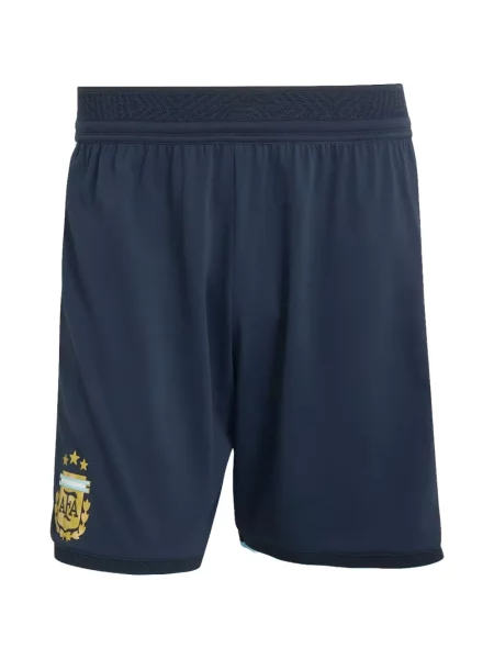 Pantaloni scurți Adidas cu autograf albastru