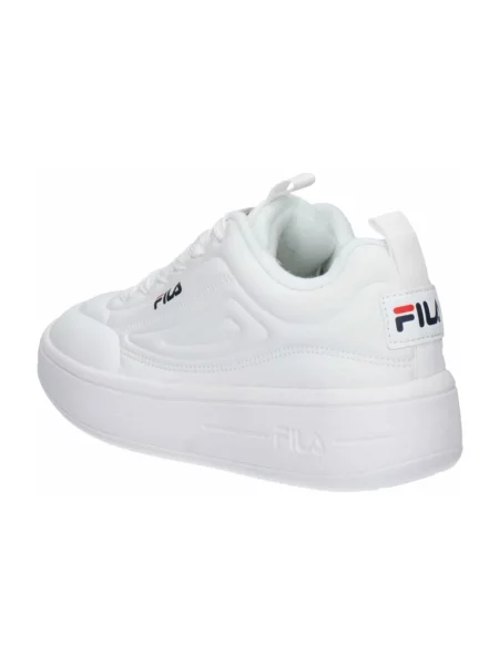 Sneakersy Fila białe