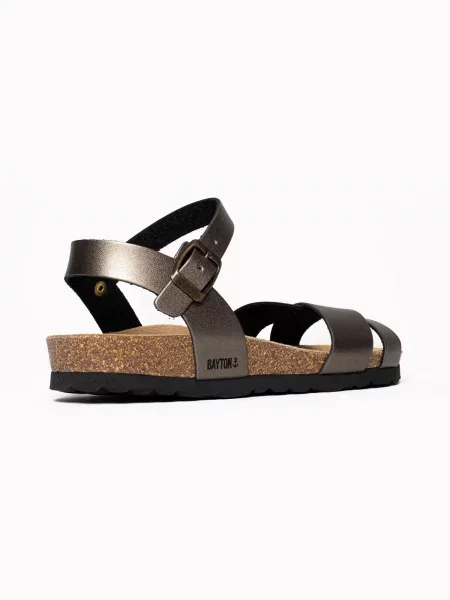 Bayton Sandale maro / bronz negru