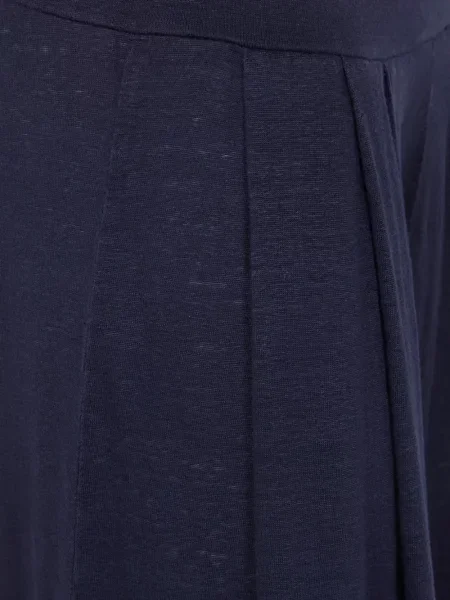 Pantaloni Labo Art plisate albastru