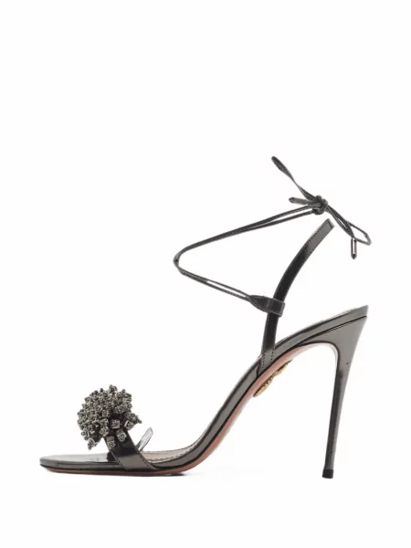 Σανδάλια Aquazzura γκρι