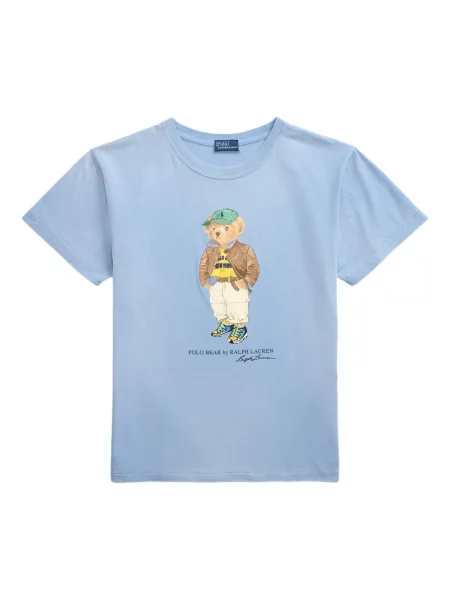 Slip de baie Polo Ralph Lauren alergare cu cordon cu imagine alb