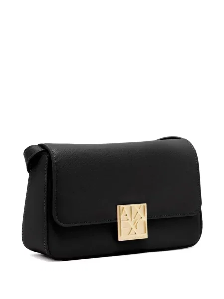 Mini body Armani Exchange mini cu autograf negru