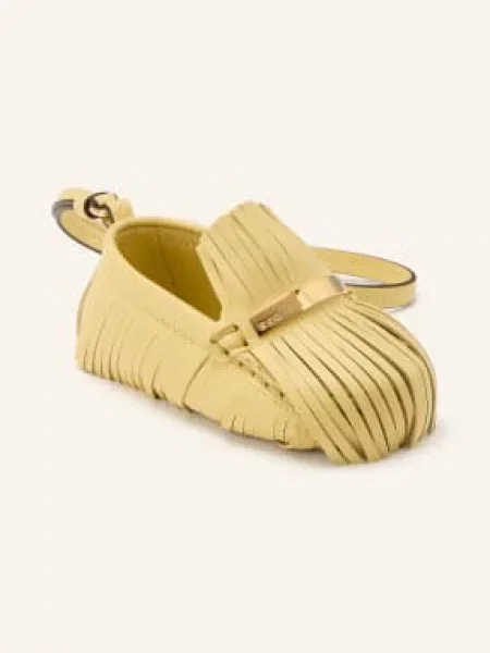 Tod's Přívěsek Na Tašku Gommino / zlatá žlutá