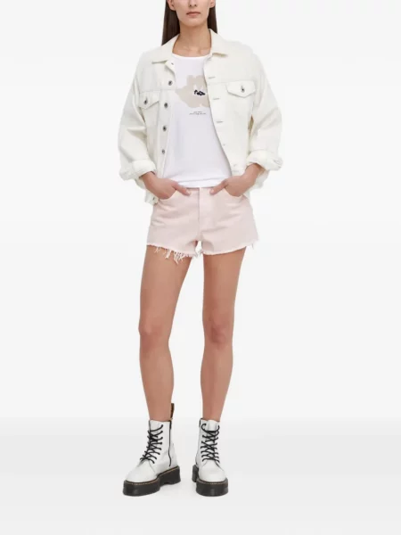 Hímzett kötött csíkos szoknya Levi's® szürke