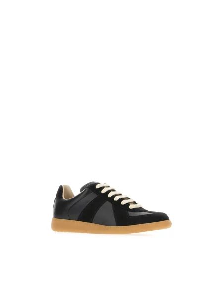 Sneakersy Maison Margiela skórzane czarne