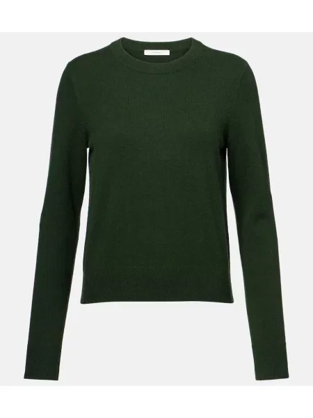 Pulover Vince de lână verde