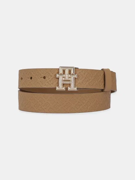 Кожен Tommy Hilfiger дамски бежово