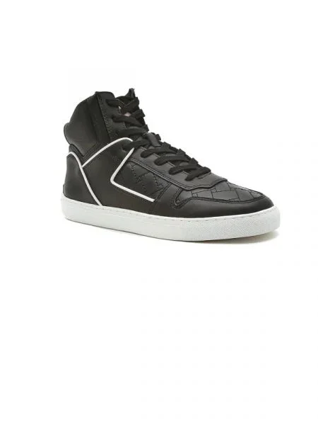 Kurt Geiger Teniși LANEY cu adaos de piele negru