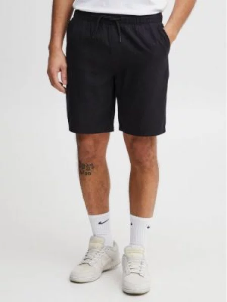 !Solid Chino kalhoty Aurelius' černá