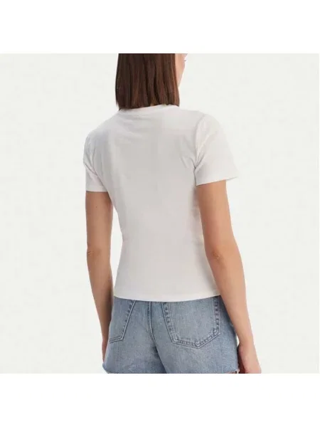 Koszulka Calvin Klein Jeans biała
